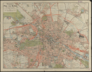 Straube's plan von Berlin (ganzes weichbild der stadt)