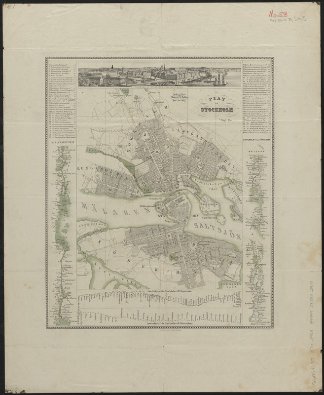 Plan af Stockholm