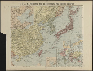 W. & A.K. Johnston's map to illustrate the Chinese question
