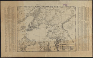 Standard Russo-Japanese war map July 1904