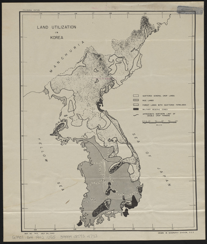 Land utilization in Korea - Digital Commonwealth