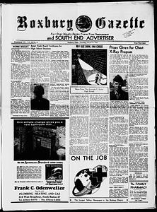 Roxbury Gazette and South End Advertiser, March 31, 1960