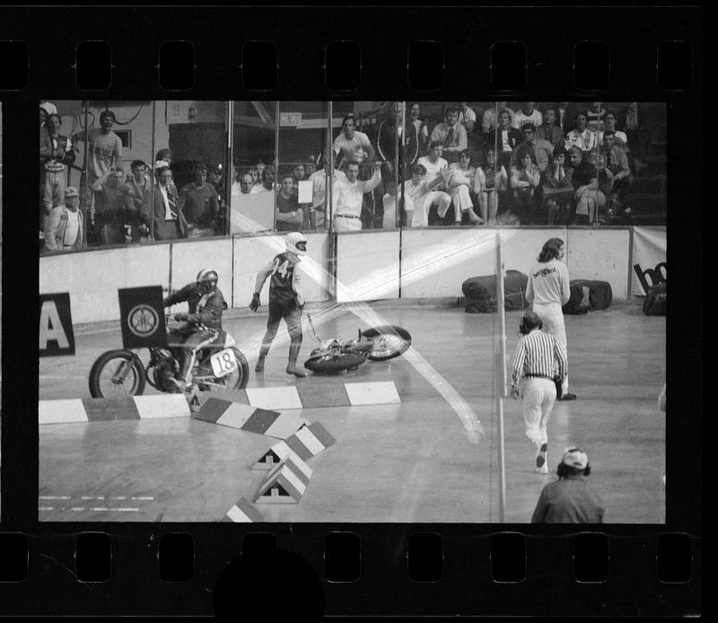 Motorcycle races at Boston Garden, Boston