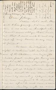 Letter from Zadoc Long to John D. Long, March 14, 1866