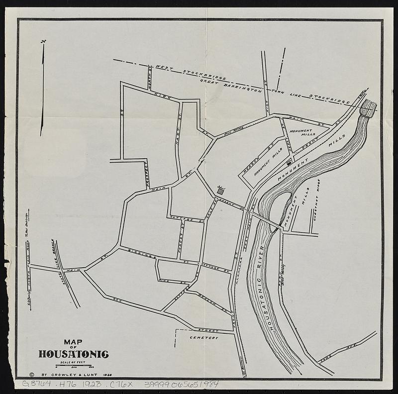 Map of Housatonic