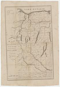 A map of Messrs: Gorham & Phelps's purchase; now the county of Ontario in the state of New York