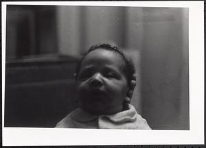 Closeup of a baby