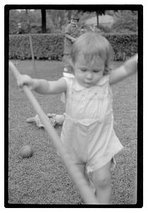 An unidentified child