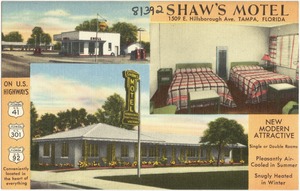 Shaw's Motel, 1509 E. Hillsborough Ave., Tampa, Florida