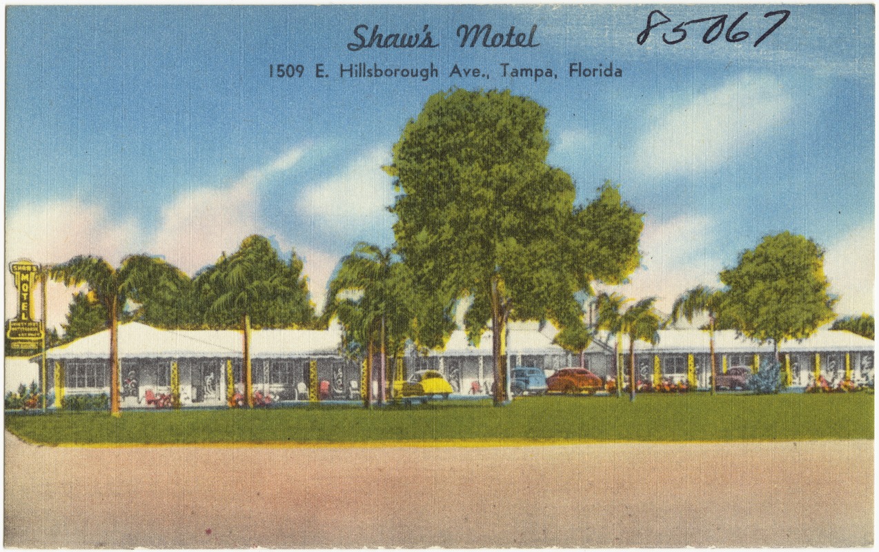Shaw's Motel, 1509 E. Hillsborough Ave., Tampa, Florida