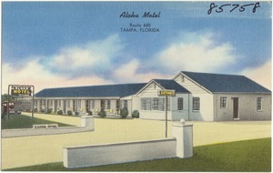 Aloha Motel, route 600, Tampa, Florida