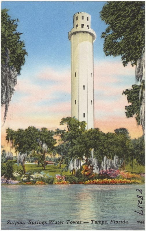 Sulphur Springs water tower Tampa, Florida Digital Commonwealth