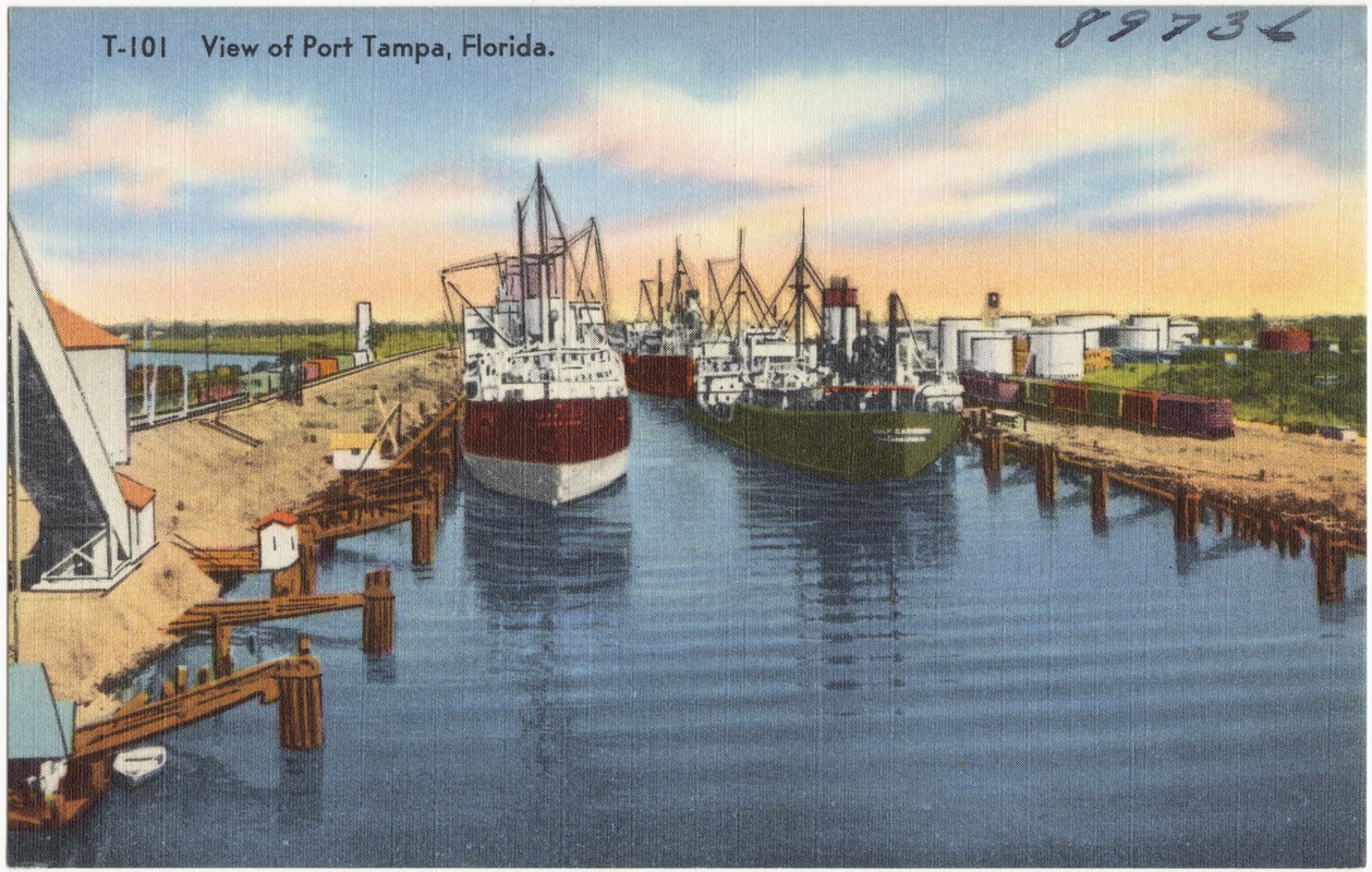 View of Port Tampa, Florida