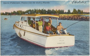 Sports fishermen, Venice (on the Gulf), Florida