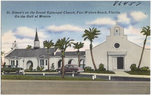 St. Simon's on the Sound Episcopal Church, Fort Walton, Beach, Florida, on the Gulf of Mexico