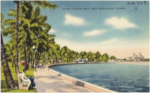 Along Flagler Drive, West Palm Beach, Florida