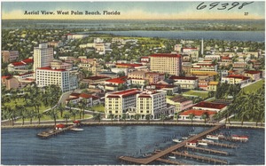 Aerial view, West Palm Beach, Florida