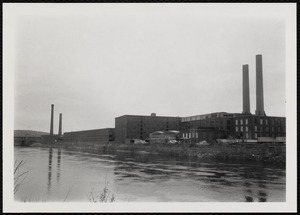 Pacific Print Works (so. side) as seen from Merrimack River