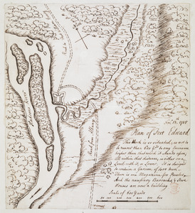 Plan of Fort Edward