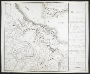 [Map showing the attack of the French upon York in Virginia, June 1782]