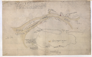 [Map of Fort Detroit and environs]