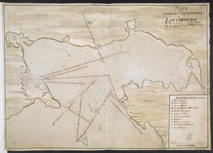 PLAN of the HARBOUR and FORTIFICATIONS of LOUISBOURG