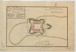 PLAN of FORT FREDERICK (in the River S.T JOHNS in the Bay of Fundy) in its present condition Nov.r 1761