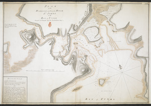 PLAN of the HARBOUR and Part of the RIVER S.T JOHNS in the BAY of FUNDY