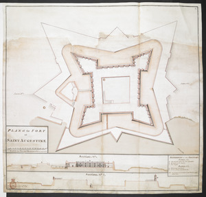 PLAN of the FORT at SAINT AUGUSTINE
