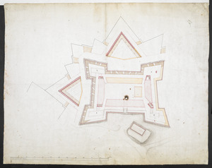[Map of Fort Carillon]