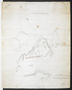 PLAN of the Encampement at Lake George the 27th Iuin 1759