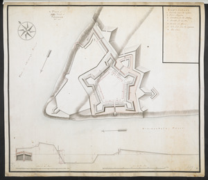 A Plan of Pitts Fort at Pittsburgh. Oct.r 1759