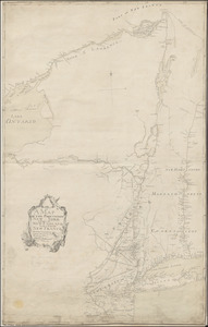 A MAP OF THE PROVINCE OF NEW-YORK, & PART OF NEW ENGLAND WITH A PART OF NEW FRANCE the whole Composed from Actual Surveys