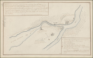 [A map of Fort Carillon and environs]