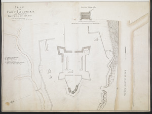 PLAN OF FORT LIGONIER with Part of the RETRANCHMENT