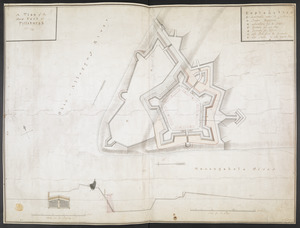 A plan of the New Fort at Pittsburgh Novr 1759