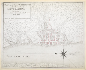PLAN of the Town of WILLMINGTON in New Hanover County NORTH CAROLINA