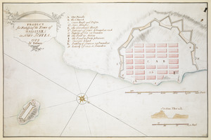 PROJECT for Fortifying the Town of HALLIFAX ; in NOVA SCOTIA