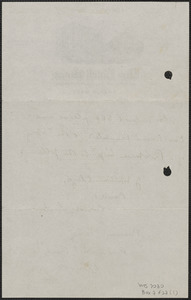 Leonard D. Abbott autograph letter signed to Amleto Fabbri, Boston, Mass., July 17, 1926
