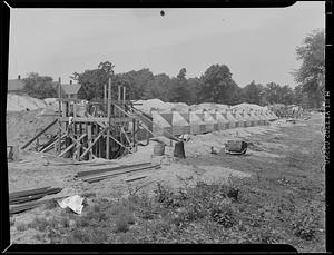 Memorial Field House construction