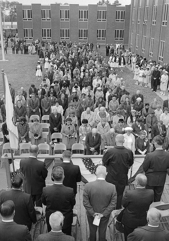 Dedicating hospital, Lakeville, MA