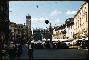 Square in Verona, Italy