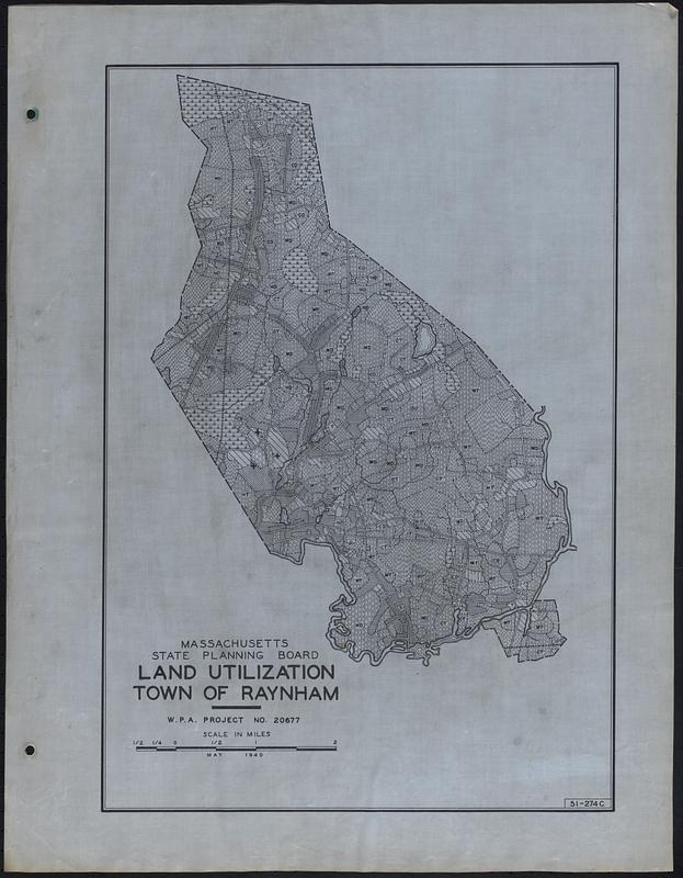 Land Utilization Town of Raynham Digital Commonwealth