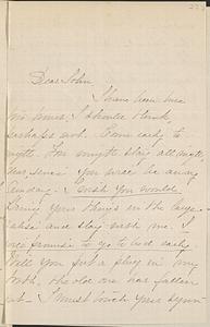 Letter from Mary W. Glover to John D. Long