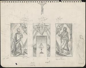 Church of St. Peter and Paul Altar Panels (c. 1951), n. I