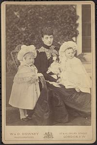 Princess of Wales and grandchildren
