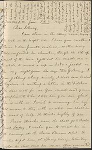 Letter from Zadoc Long to John D. Long, February 2, 1869