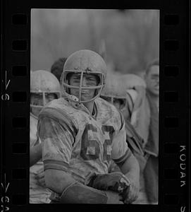 Mike Price in Newburyport High School football uniform