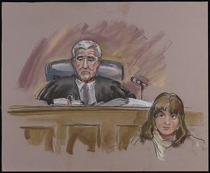 Courtroom scene