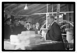 Charles Francis Adams, Navy Graduation at Charlestown Navy Yard
